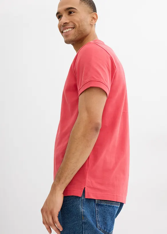 Polo en maille piqu&eacute;e 100% coton, bonprix