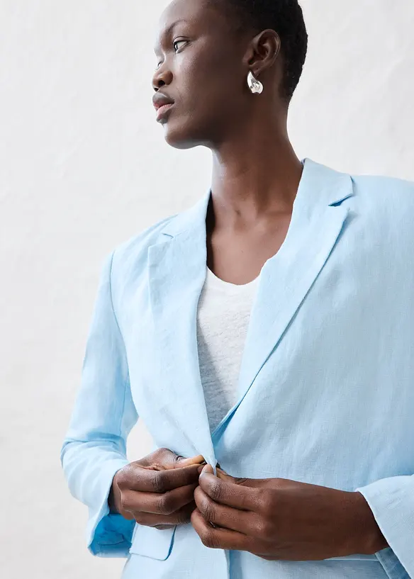 Blazer 100 % lin, bonprix