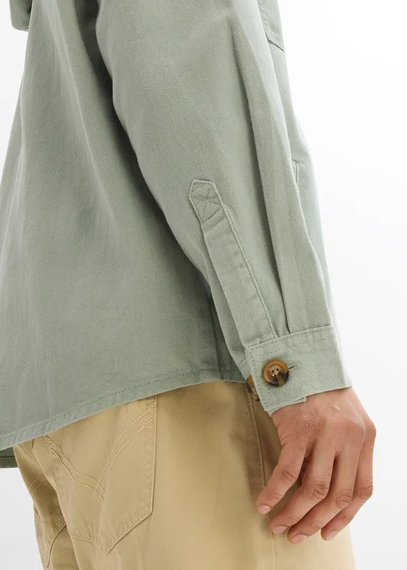 Overshirt mit Kapuze, bonprix