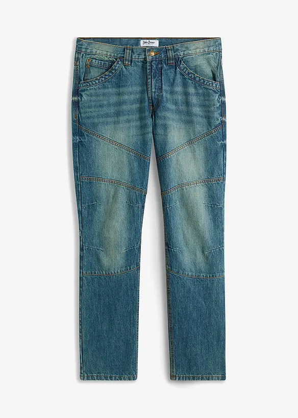 Regular Fit Jeans aus stabilem Denim, Straight, bonprix