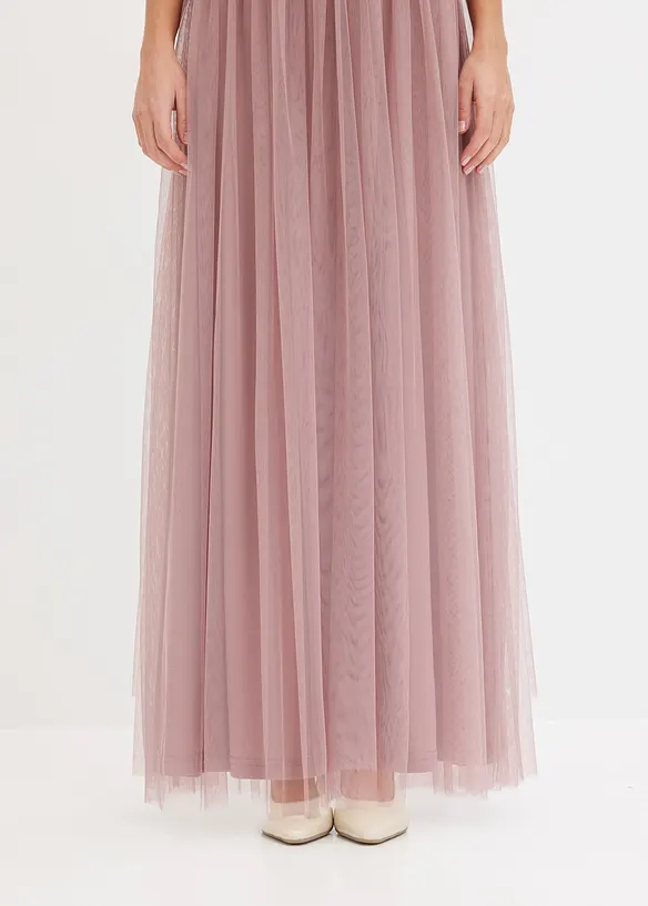 Maxikleid mit Paillettenstickerei, bonprix