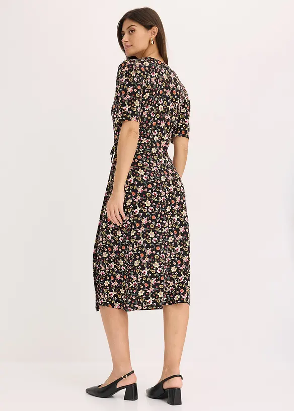 bedrucktes Jerseykleid, bonprix