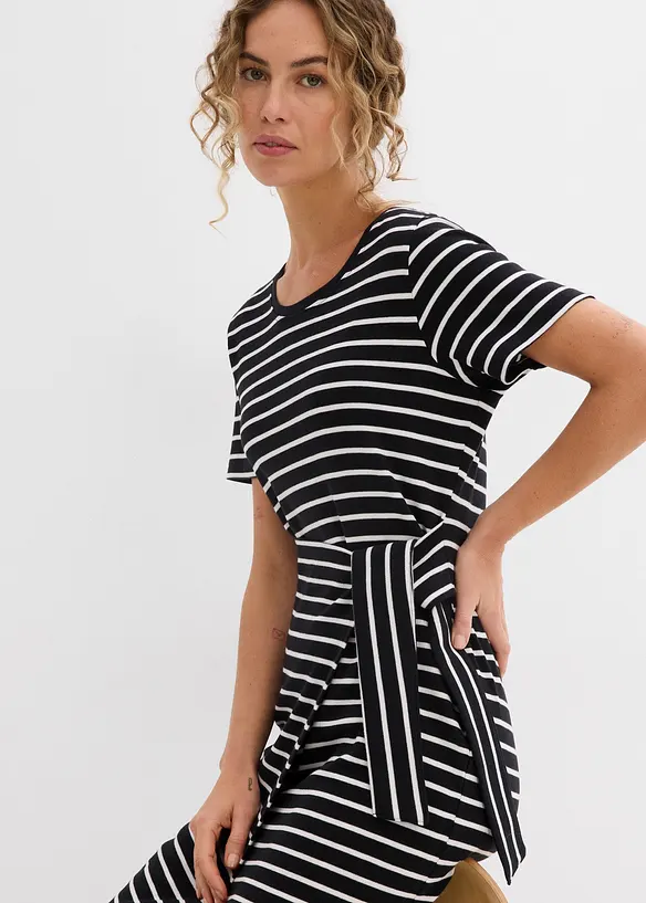 Jerseykleid aus reiner Baumwolle, bonprix