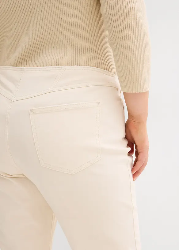 Jean droit taille mi-haute, bonprix