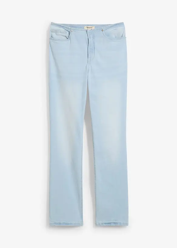 Jean droit taille mi-haute, bonprix