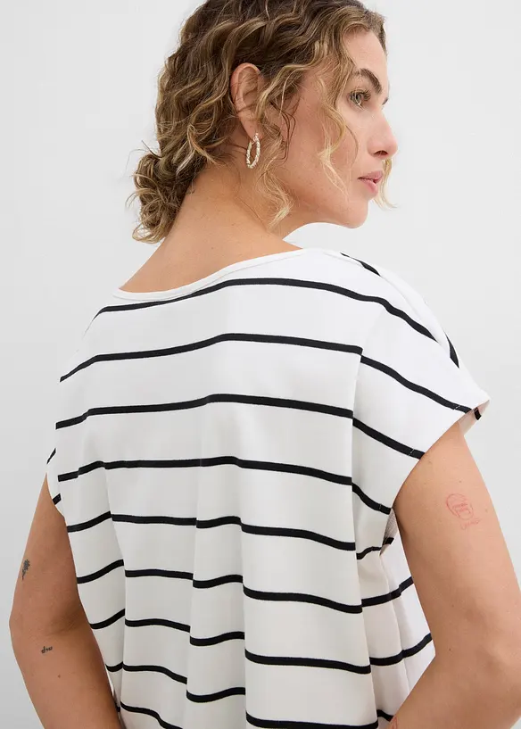 Gestreiftes Strickshirt, bonprix