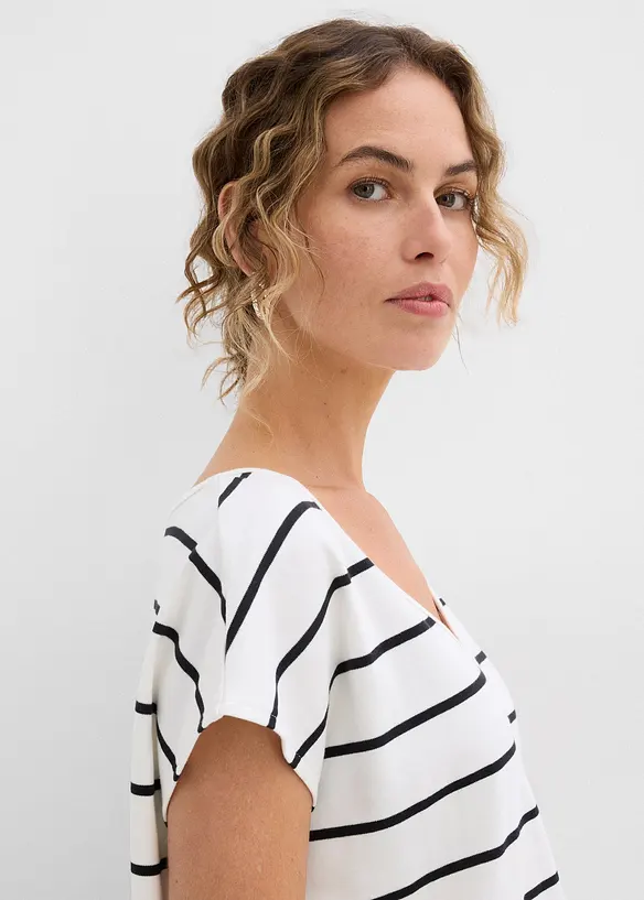 Gestreiftes Strickshirt, bonprix
