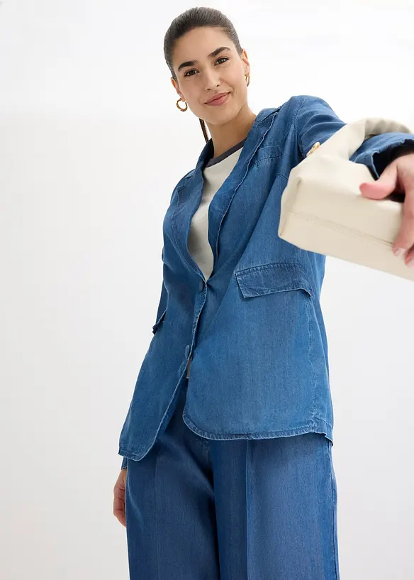 Blazer en Lyocell, bonprix