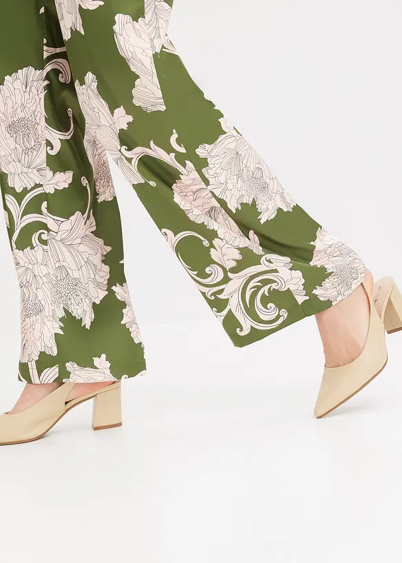 Palazzo-Hose aus fließendem Satin, bonprix