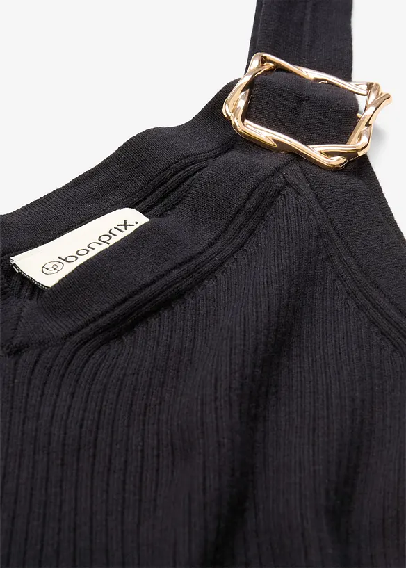 Strickkleid mit Seidenanteil, bonprix