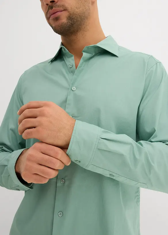 Chemise business 100% coton, Regular, bonprix