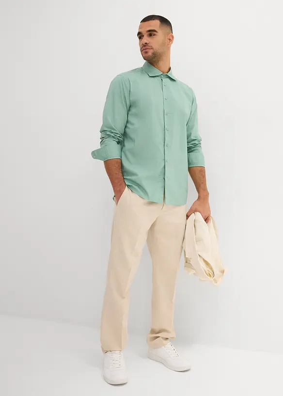 Chemise business 100% coton, Regular, bonprix