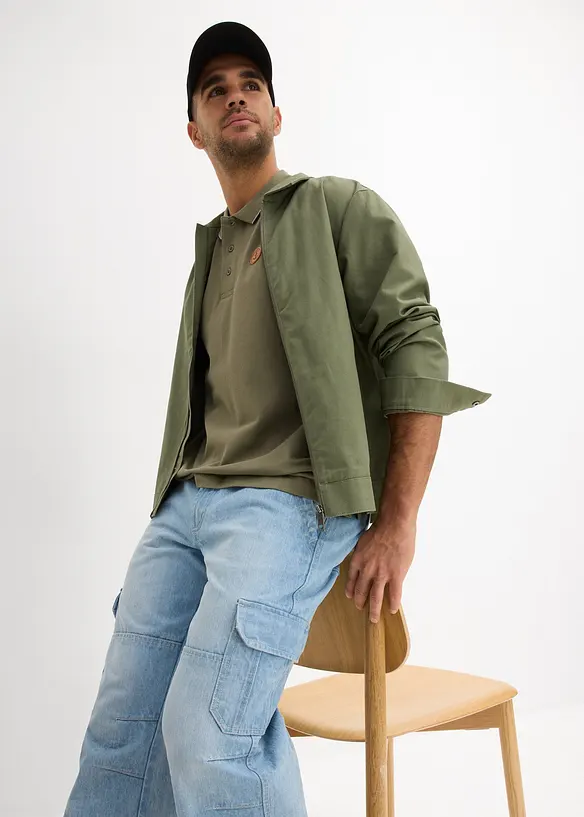 Polo en maille piquée 100% coton, bonprix
