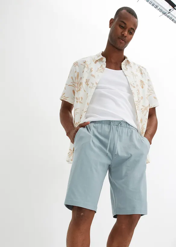 Lot de 2 bermudas en jersey léger, bonprix