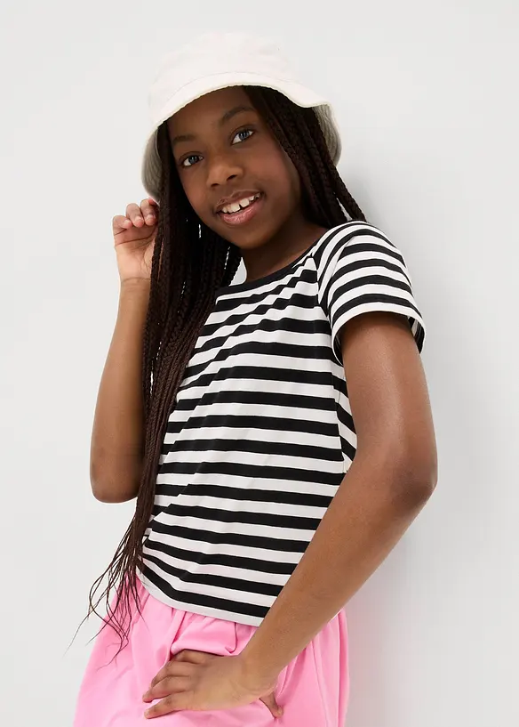 T-shirt en coton extensible, bonprix