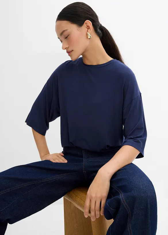 T-shirt en fine viscose, bonprix