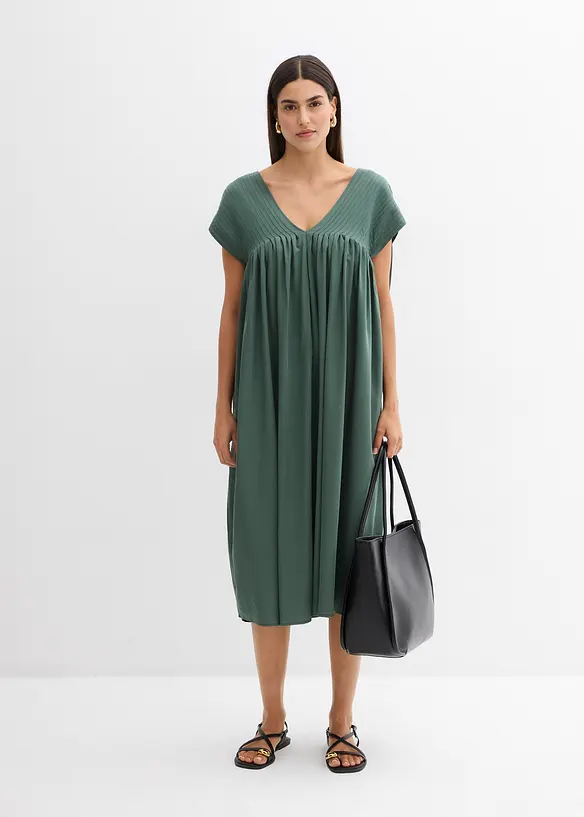 Robe caftan fluide en Lyocell, bonprix