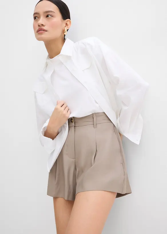 Shorts aus feiner Viskose, bonprix