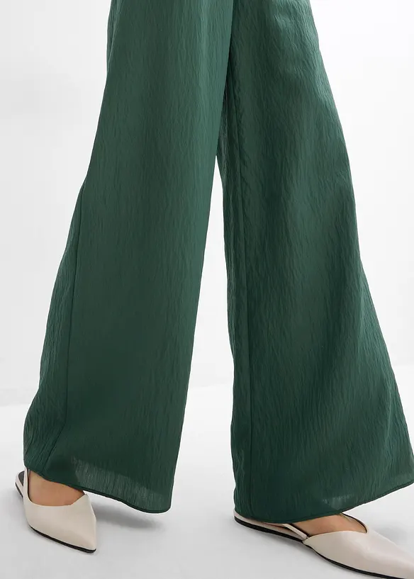 Hose aus aus strukturiertem Crinkle-Viskose-Mix, bonprix
