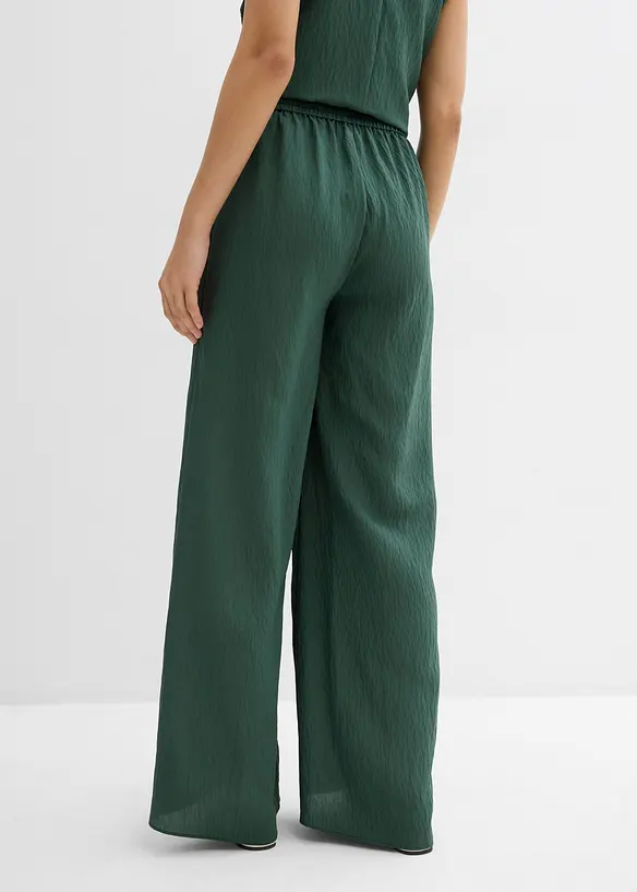 Hose aus aus strukturiertem Crinkle-Viskose-Mix, bonprix