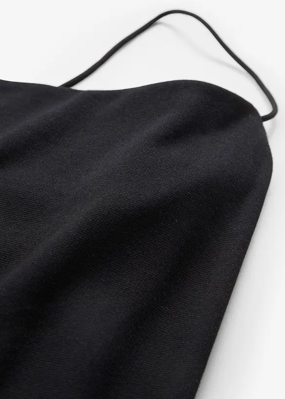 Top à fines bretelles et base asymétrique en viscose mélangée, bonprix