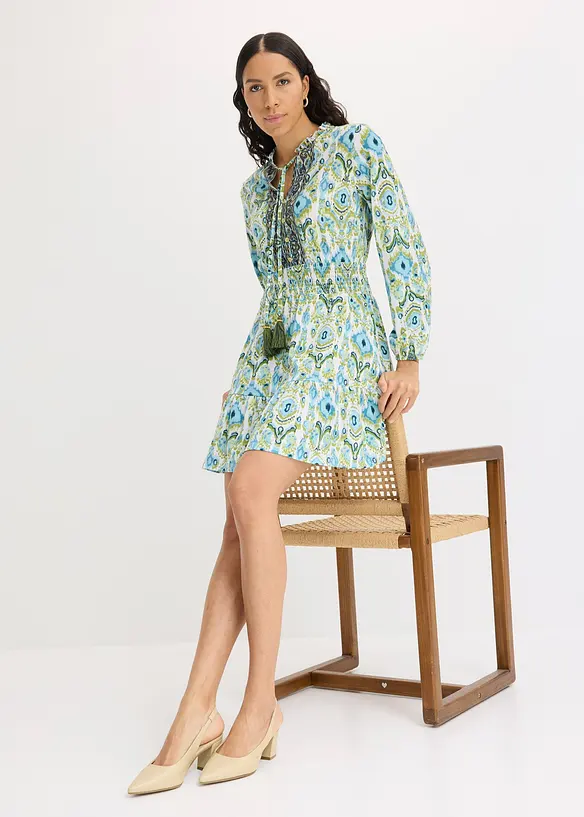 Boho Kleid aus Jersey, bonprix