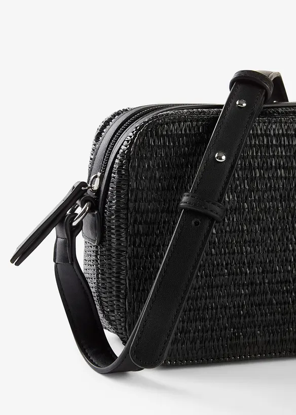 Sac à bandoulière aspect paille, bonprix