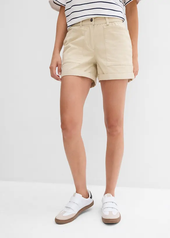 Short en twill, bonprix