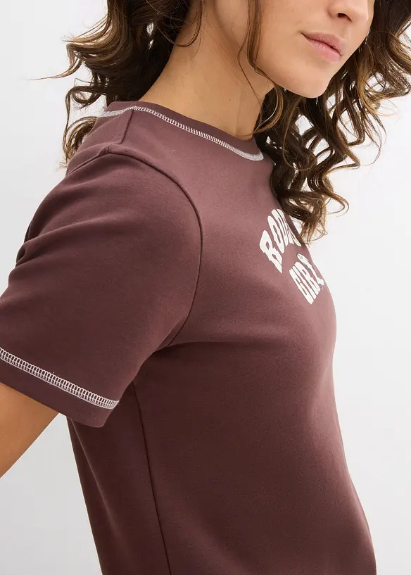 T-Shirt aus reiner Bio-Baumwolle, bonprix