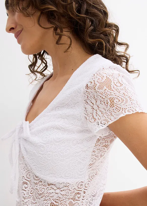 T-Shirt aus Spitze, bonprix