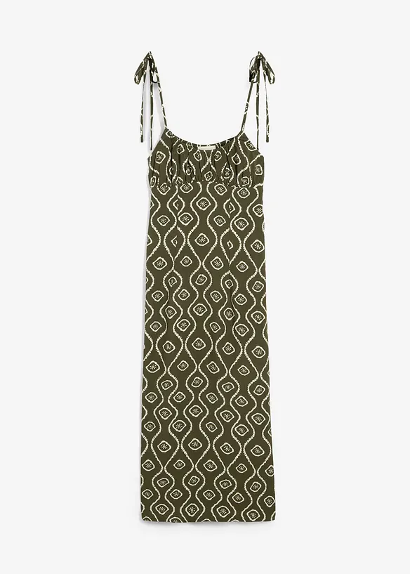 Robe midi en viscose fluide, bonprix