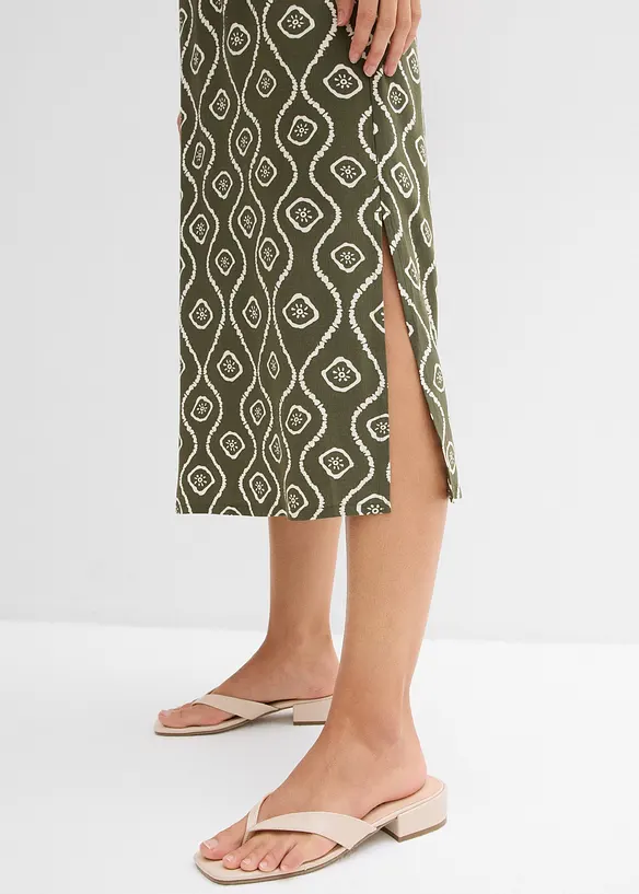 Robe midi en viscose fluide, bonprix