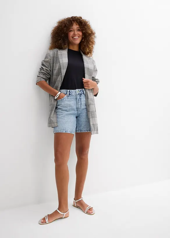 Jeans-Shorts Mid Waist, bonprix