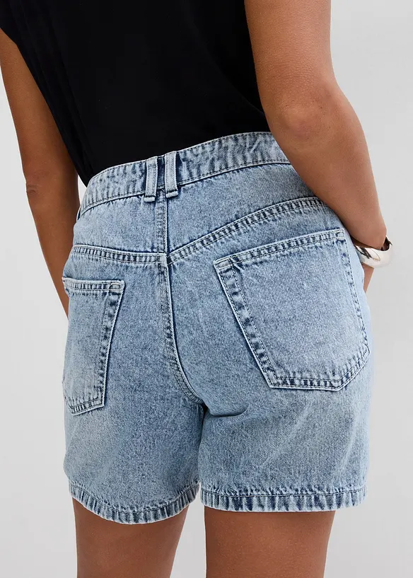 Jeans-Shorts Mid Waist, bonprix