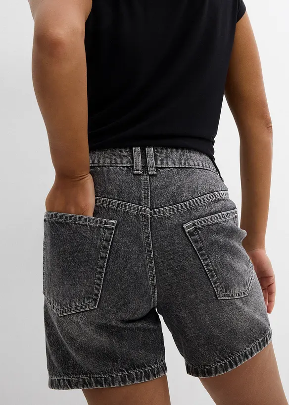 Jeans-Shorts Mid Waist, bonprix