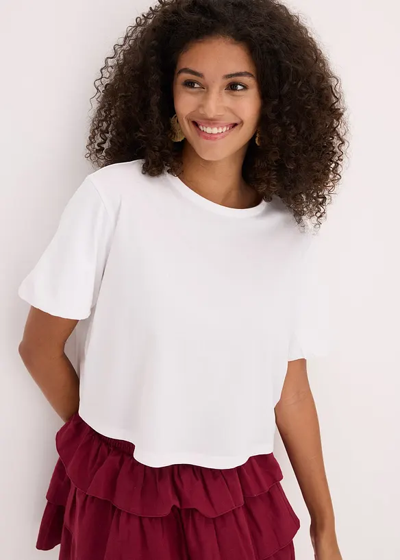Oversize-Shirt aus reiner Bio-Baumwolle, bonprix