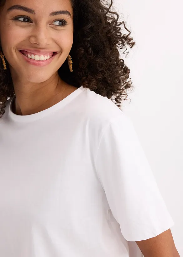 Oversize-Shirt aus reiner Bio-Baumwolle, bonprix