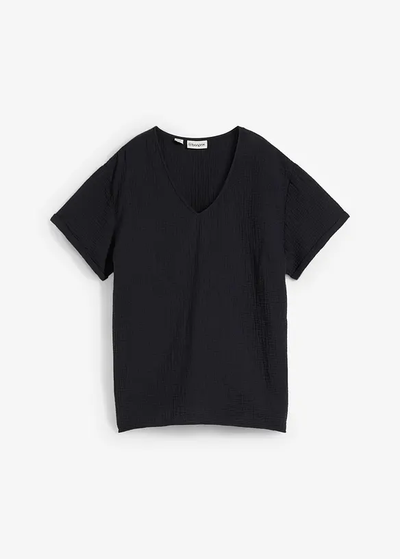Shirt-Tunika aus softem Musselin, bonprix