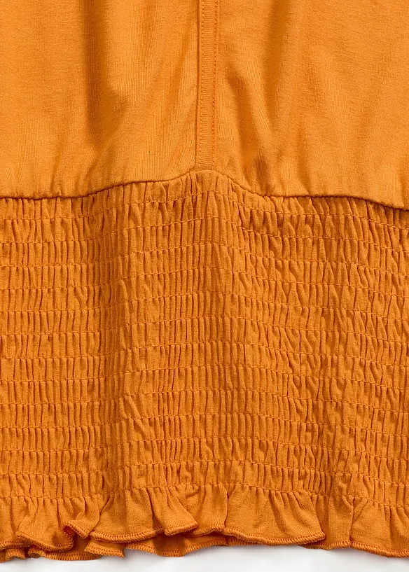 T-shirt à base smockée, bonprix