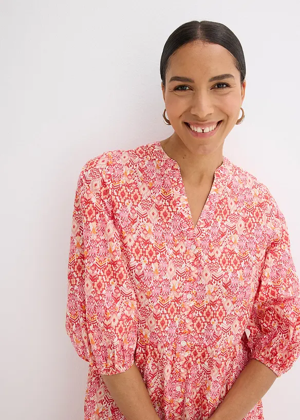 Robe midi en coton léger, bonprix