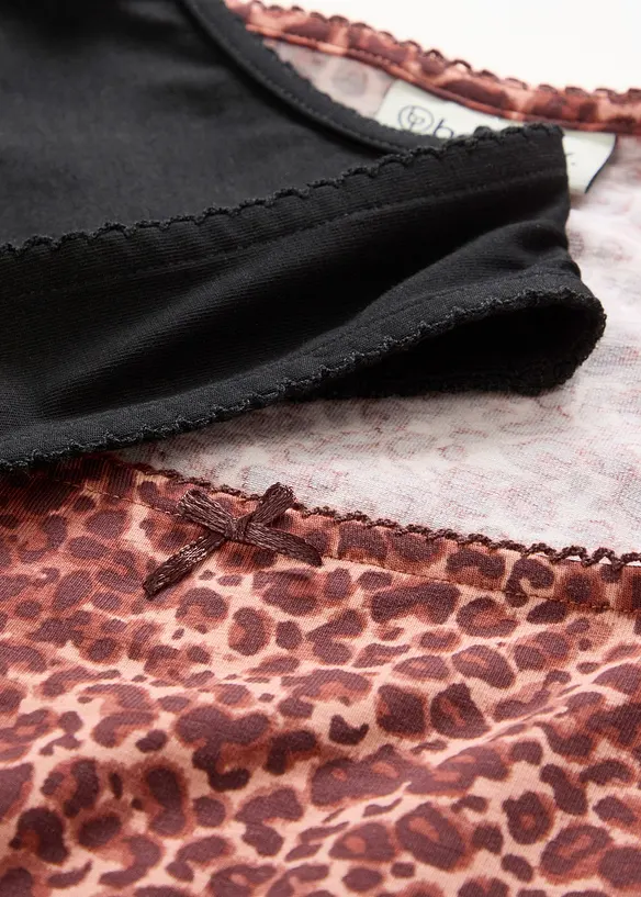 Lot de 2 débardeurs coton, bonprix