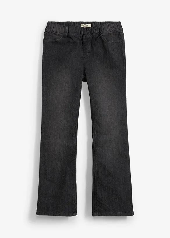 Jegging taille mi-haute, flared, bonprix