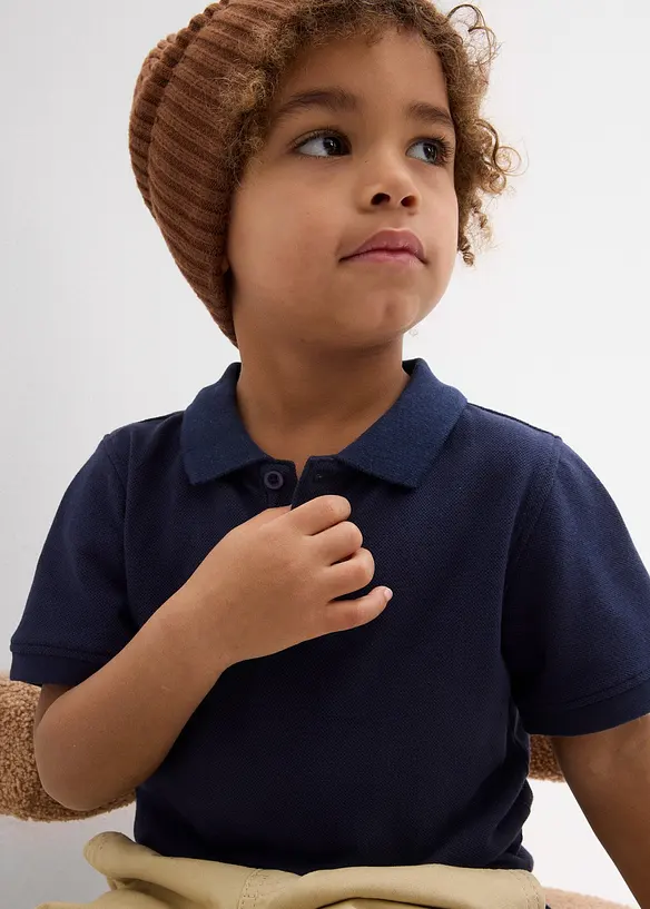 Polo manches courtes 100% coton, bonprix