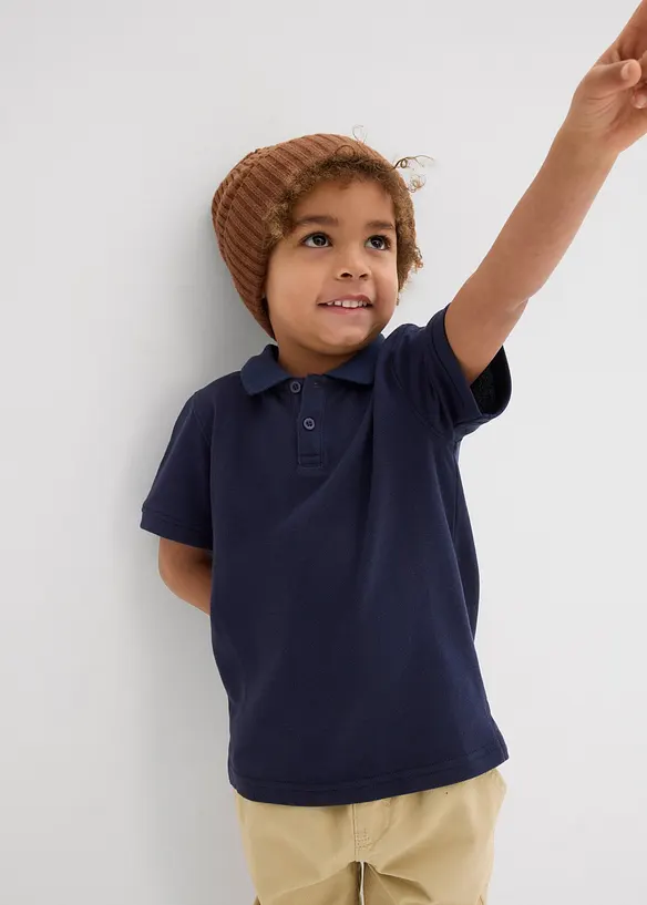 Polo manches courtes 100% coton, bonprix