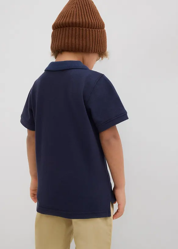 Polo manches courtes 100% coton, bonprix