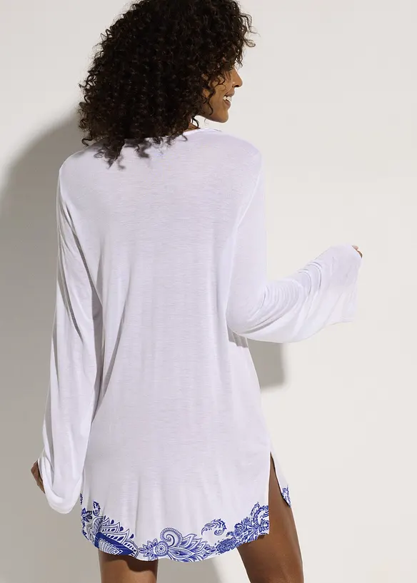 Tunique de plage en viscose, bonprix