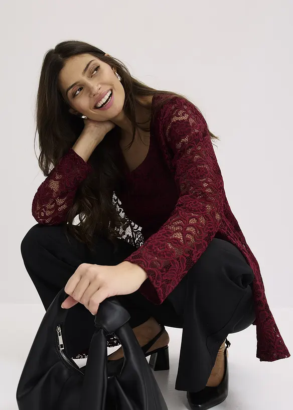 Gilet en dentelle, bonprix
