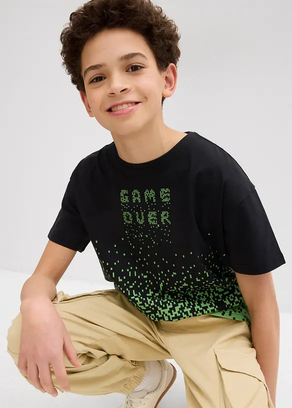 T-Shirt aus reiner Bio-Baumwolle, bonprix