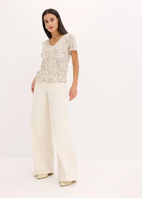 Shirt mit Gummibund, bonprix