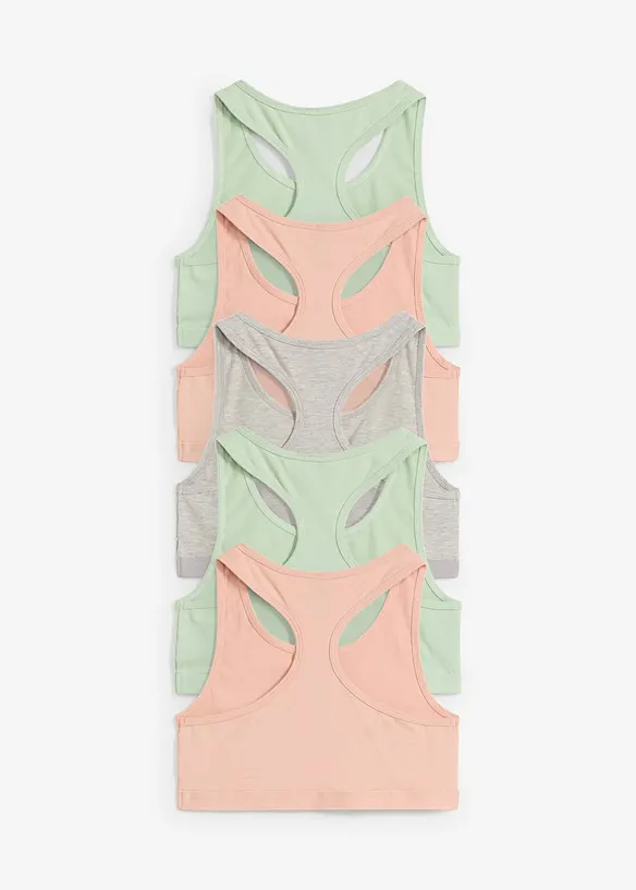 Lot de 5 brassières, bonprix
